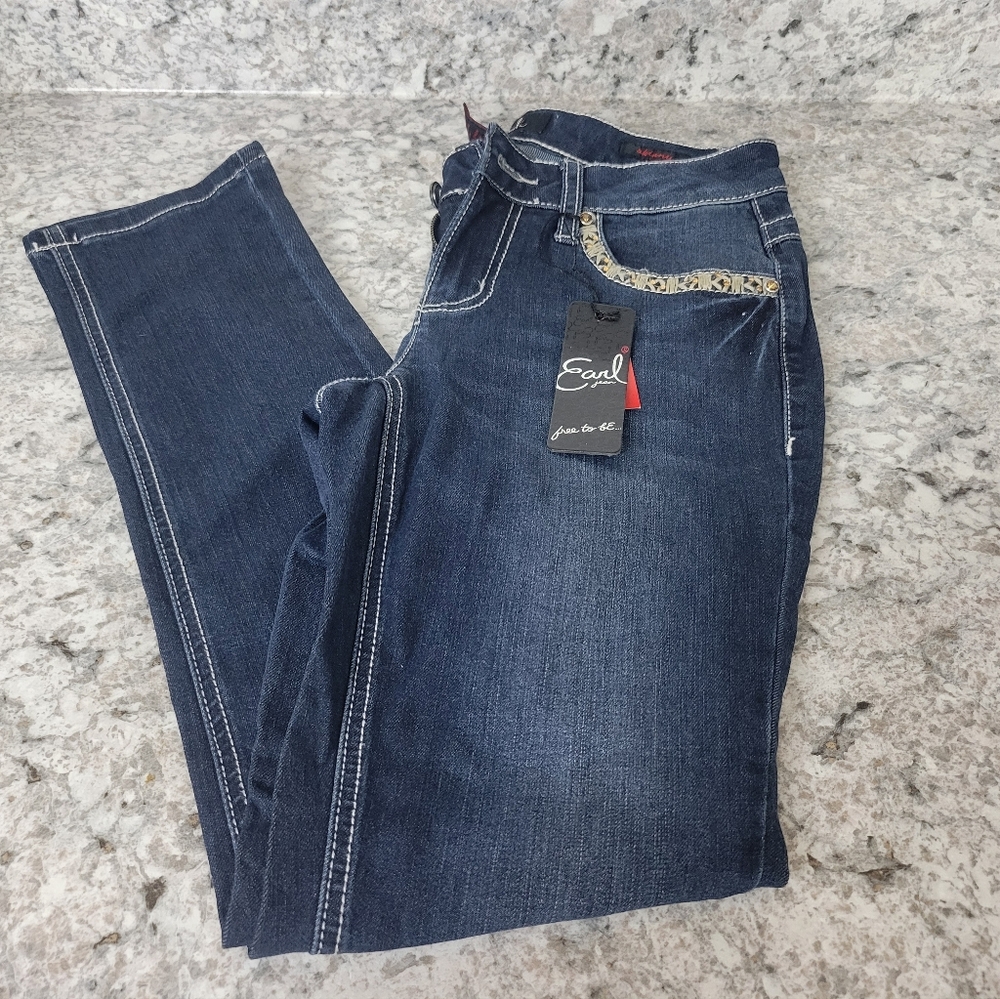 Earl Jeans Skinny Jeans Size 4 Petite NWT
